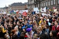 climate CHANGE PROTEST RALLY IN COPENHAGEN DENMARK