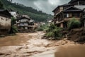 climate change-related natural disasters and their consequences, such as flooding and landslides