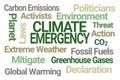 Climate Emergency Word Cloud