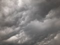 Climate of india,  black thunderstorm cloud, storm cloud lapse, moonsoon weather. Royalty Free Stock Photo