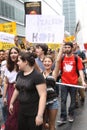 Climate March NYC 2014 Royalty Free Stock Photo