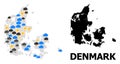 Climate Mosaic Map of Denmark