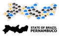 Climate Mosaic Map of Pernambuco State