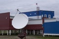 Climatological station at Samoilovsky island in the delta of the Lena River.