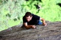 A climber Royalty Free Stock Photo