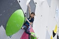 Villars, Switzerland, July 1, 2023 : VILLARS IFSC Climbing World Cup (L,S) LEAD Semi-Finals