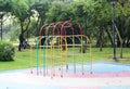 Climber toy in park playground for kid relax concept