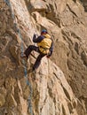 Climber on the wall