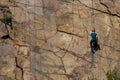 Climber on the wall