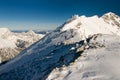 Climbers on the ascent Royalty Free Stock Photo