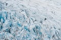 Climbers on glacier