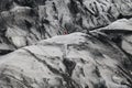 Climbers on a glacier in iceland