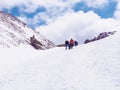 Climbers at the mountains