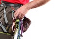 climbing accessories Royalty Free Stock Photo
