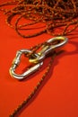 Climbing accessories Royalty Free Stock Photo