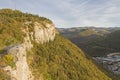 Climbing area Stallavena in Veneto Royalty Free Stock Photo