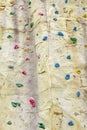 Climbing Artificial Wall Background Texture