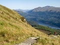 Climbing Ben Ledi in the Trossachs