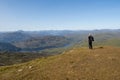 Climbing Ben Ledi in the Trossachs