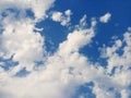 Climbing cloud Royalty Free Stock Photo