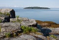 Climbing these craggy cliffs in Sechelt, BC invite this magnificent summertime view of Trail Island, instilling peace in paradise