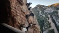 Climbing goats skills