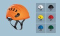 Climbing helmet in 7 colour