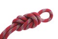 Climbing knot, figure eight Royalty Free Stock Photo