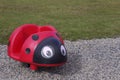 climbing ladybug playground structure