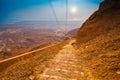 Climbing the Masada