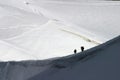 Climbing Mont Blanc Royalty Free Stock Photo