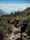Climbing Mount Merbabu in Central Java