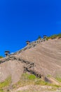 Climbing Path to the top of Montmorency Falls Royalty Free Stock Photo