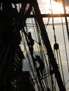 Climbing the Rigging