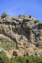 Climbing in the Sierra de Guara Royalty Free Stock Photo