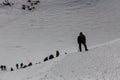 Climbing to the top of Elbrus