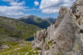 Climbing Tryffan via the South Ridge in the Ogwen Vally in Snowdonia