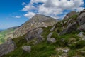 Climbing Tryffan via the South Ridge in the Ogwen Vally in Snowdonia