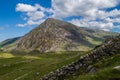 Climbing Tryffan via the South Ridge in the Ogwen Vally in Snowdonia