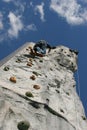 Climbing wall Royalty Free Stock Photo