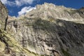 Climbing walls, Bernese Oberland, Switzerland Royalty Free Stock Photo