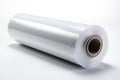 Cling Film on white background