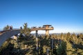 Clingmans Dome in the Great Smoky Mountains National Park Royalty Free Stock Photo