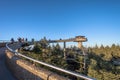 Clingmans Dome in the Great Smoky Mountains National Park Royalty Free Stock Photo