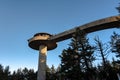 Clingmans Dome in the Great Smoky Mountains National Park Royalty Free Stock Photo