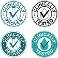 Clinically tested proven stamp