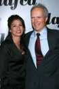 Clint Eastwood, Dina Eastwood Royalty Free Stock Photo