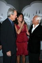 Clint Eastwood,Dina Eastwood,Giorgio Armani Royalty Free Stock Photo