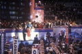 The Clinton family accepts the nomination at the 1992 Democratic National Convention at Madison Square Garden, New York Royalty Free Stock Photo