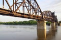 The Clinton Presidential Park Bridge Royalty Free Stock Photo